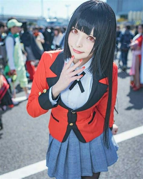 Kakegurui Jabami Yumeko Cosplay Cosplay Feminino Cosplay Anime