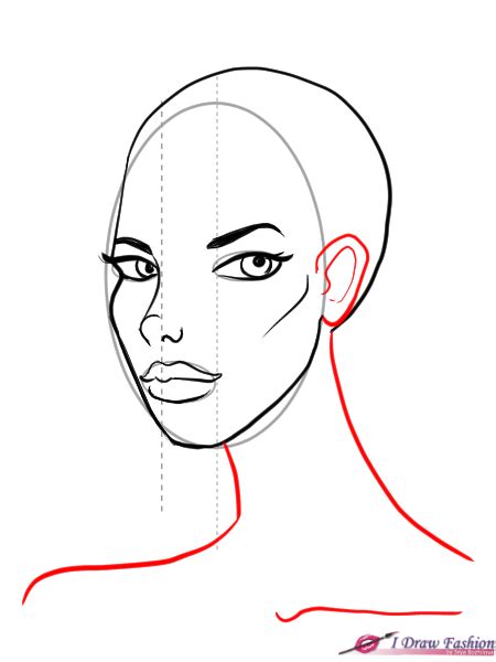 Start by adding some volume around the head. How to draw 3/4 view faces - I Draw Fashion | Drawing ...
