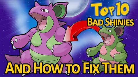 30k Sub Special Top 10 Worst Shinies From Gen 1and2 And How Id