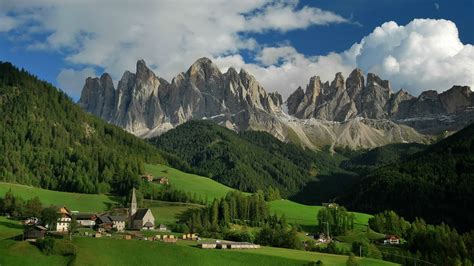 Dolomites Mountains Italy Wallpapers And Images