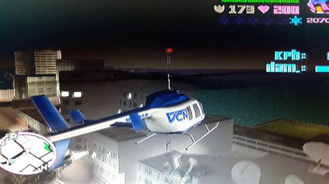 Secret Location Of Vcn Helicopter In Gta Vice City Youtube