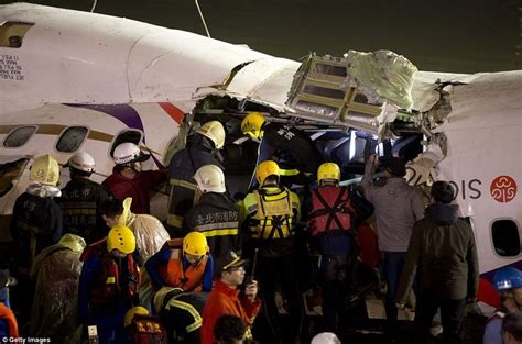 Toddler Is Among 15 Survivors Pulled From Wreckage Of Taiwan Plane