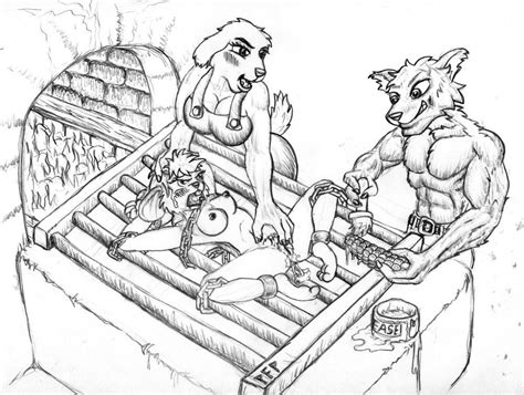 Rule Anthro Blush Bondage Bound Canine Cooking Corn Crying Female