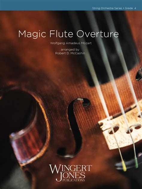 Magic Flute Overture Wingert Jones Publications