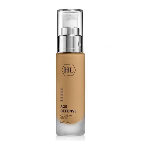 Натуральный СС крем для лица Holy Land Age Defense Cc Cream Spf50