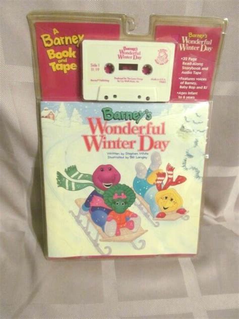 Barney Ser Barneys Wonderful Winter Day By Stephen White 1994