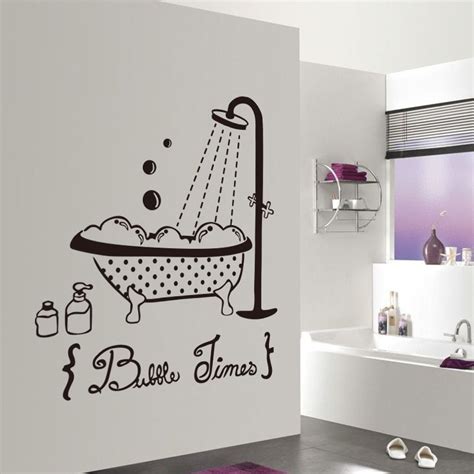 Spend this time at home to refresh your home decor style! Bath Time Bubbles Soak Relax Wall Stickers Removable Vinyl ...