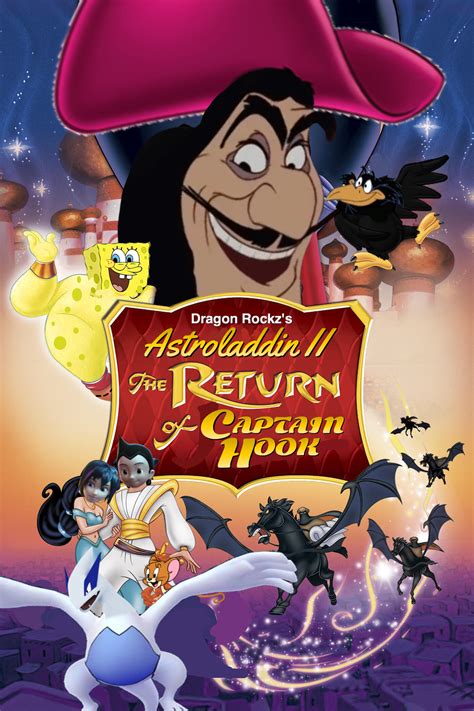 From battling elusive villains atop winged aladdin 2 : Astroladdin II: The Return of Captain Hook | The Parody ...