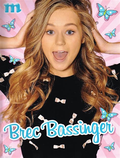 Lovehealth Brec Bassinger 11 X 8 Magazine Pinup Poster Teen Girl Actor