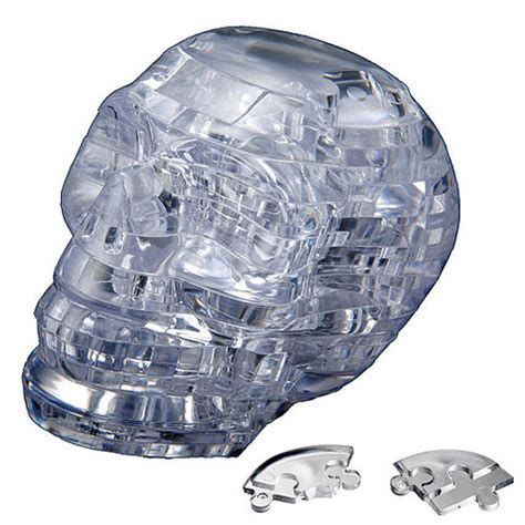 This puzzled does not have any numbers to help. 3D Crystal Skull Puzzle
