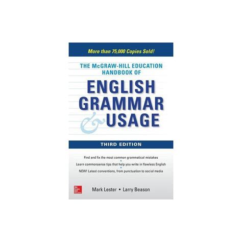 Mcgraw Hill Education Handbook Of English Grammar And Usage 3 Edition
