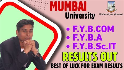 Mumbai University Result Mumbai University Result Fybcomfybaf
