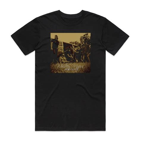 Whiskey Myers Road Of Life Album Cover T Shirt Black