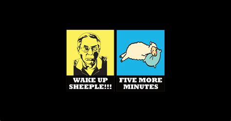 Ironic Wake Up Sheeple With Sleepy Sheep Design Wake Up Sheeple
