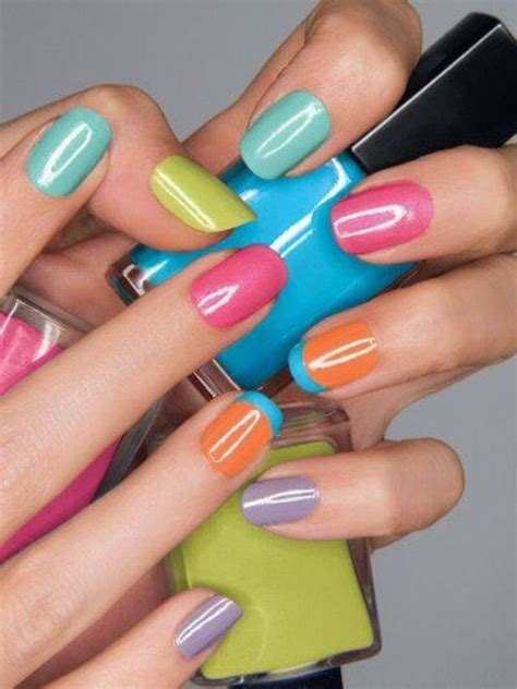 Different Color Nails Nail Paint Shades Gorgeous Nails Nail Colors