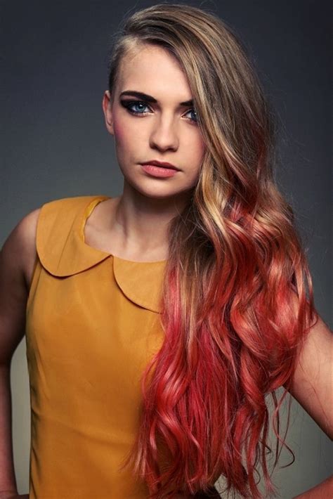 14 Most Striking Colored Hairstyles For 2023 Pretty Designs Dip Dye