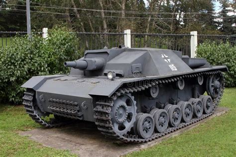 Stug Iii Assault Gun Germany On Grounds Of Weaponry Exhibition