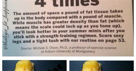 Fit Happens 5 Lbs Of Fat Vs 5 Lbs Of Muscle