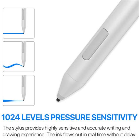 Penoval Stylus Pen For Microsoft Surface With Palm Rejection And 1024