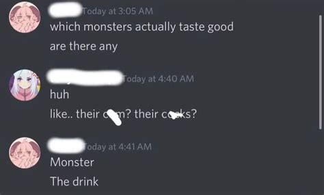 Toeay Am Which Monsters Actually Taste Good Are There Any An Huh Like