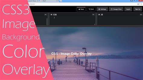 Css Image Background Overlay Color Quick Tutorial About Css3 Youtube