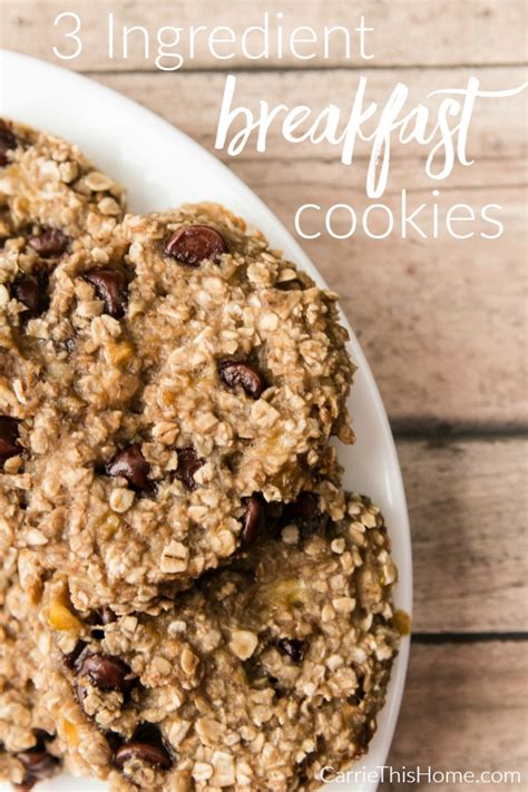 Christmas pudding cookies are chocolate sugar cookies decorated to look like a traditional christmas pudding which is a date pudding popular in the uk and my favorite holiday dessert growing up. 3 Ingredient Breakfast Cookies - Carrie This Home