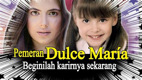 Pemeran Dulce Maria dalam Telenovela Carita de Angel, beginilah