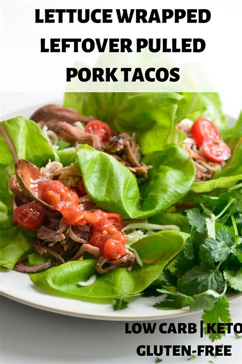 How to use all those leftover easter eggs? Lettuce Wrapped Leftover Pulled Pork Tacos - The Keto Queens