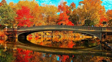 Autumn Central Park Wallpapers Wallpaper Cave