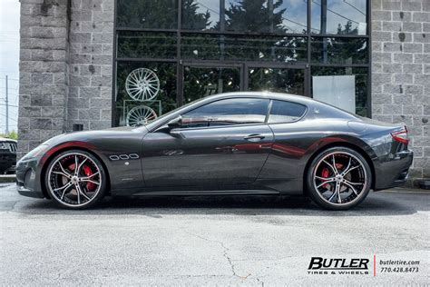 Maserati Granturismo With In Asanti Af Wheels Exclusively From Butler Tires And Wheels In