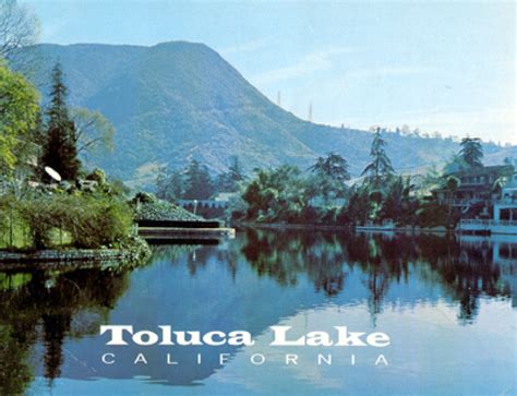 Toluca lake is a neighborhood in the city of los angeles, california, located in the san fernando valley 12 miles northwest of downtown. By the Shores of Toluca Lake: LAist