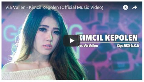 Song title:ojo salah paham artist: cord lagu "KIMCIL KEPOLEN" - Via Vallen - Cord lirik Lagu