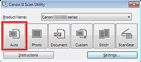C:\program files (x86)\canon\ij scan utility\scanutility.exe Canon Knowledge Base - Scan Documents Using the IJ Scan ...