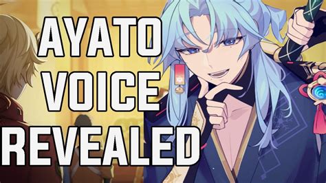 Genshin Revealed Kamisato Ayato S Voice Youtube
