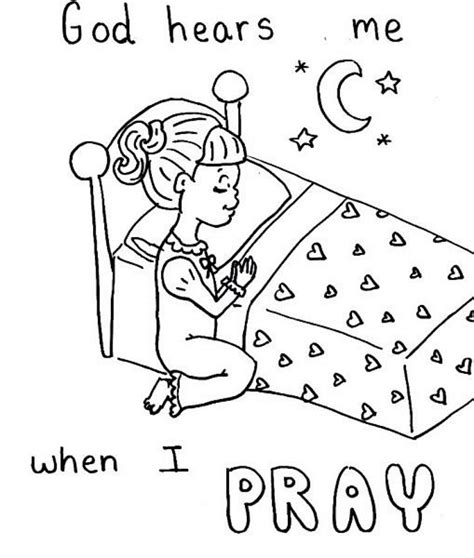 And lots of extra pages of lines to write on! Pray coloring sheet (With images) | Sunday school coloring ...
