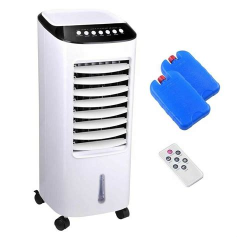Portable Air Cooler Fan Indoor Evaporative Cooling Humidifier