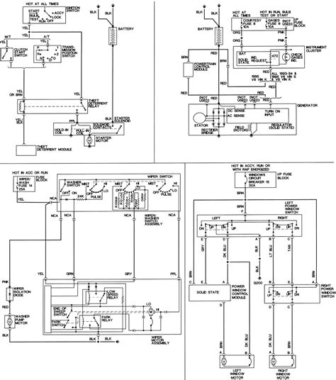 1994 Chevrolet S10 Wiring Diagram