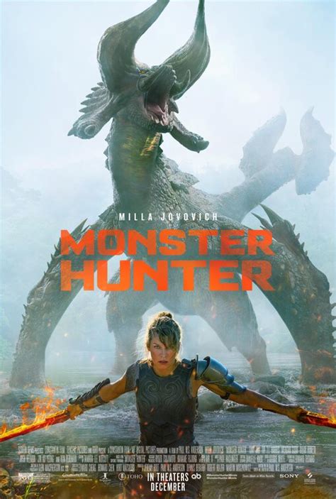 We should expect a trailer soon. Monster Hunter Movie Poster (#3 of 14) - IMP Awards