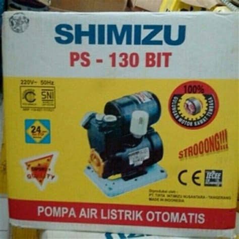 Shimizu ps 130 bit rp.570.000. Jual Water Pump / Pompa Air Shimizu PS 130 BIT di lapak ...