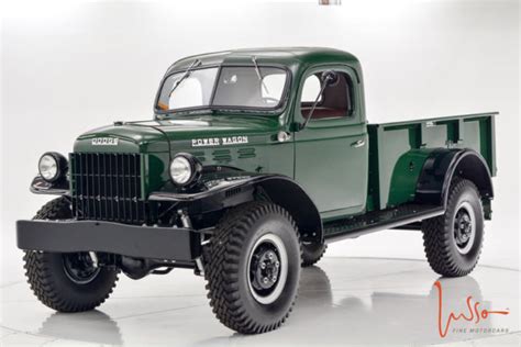 1948 Power Wagon Fully Restored Documented For Sale Dodge Power