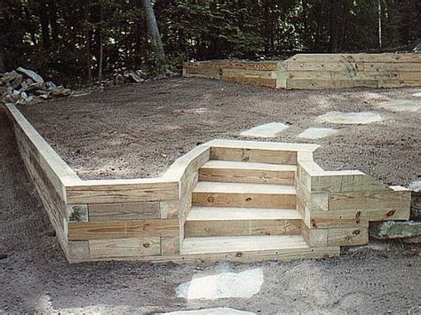 Great Landscaping Timber Ideas Landscaping Timbers Retaining Wall Ideas