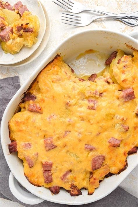 What Seasonings Go In A Ham And Potato Casserole Dump And Bake Cheesy