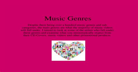 Music Genres Ppt Powerpoint