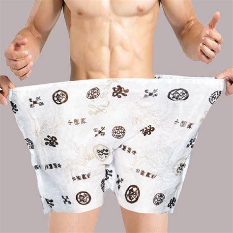 wholesale mens underwear boxers non woven disposable sauna shorts underwear men massage spa