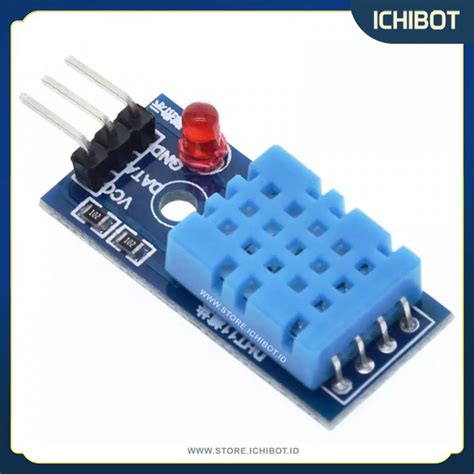 Dht11 Sensor Suhu Dan Kelembapan Temperature Ichibot Store Program Pendeteksi Kelembaban Dengan