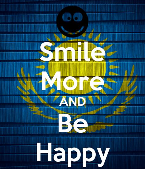Smile More And Be Happy Keep Calm And Carry On Image Generator