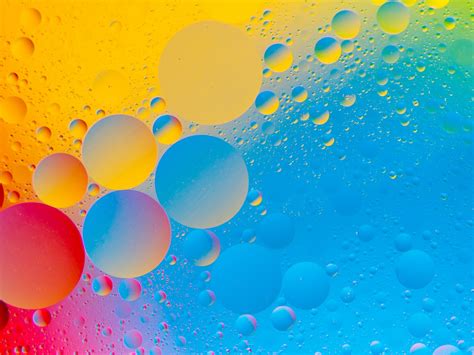 Colourful Bubbles 4k Hd Abstract Wallpaper 1600x1200 Hd Wallpaper