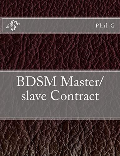 9781482552676 Bdsm Master Slave Contract Abebooks G Mr Phil
