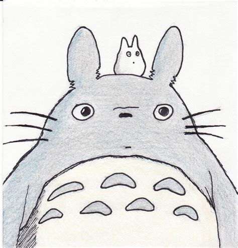 Totoro By Renjizabimaru6 Totoro Cute Doodle Art Totoro Drawing