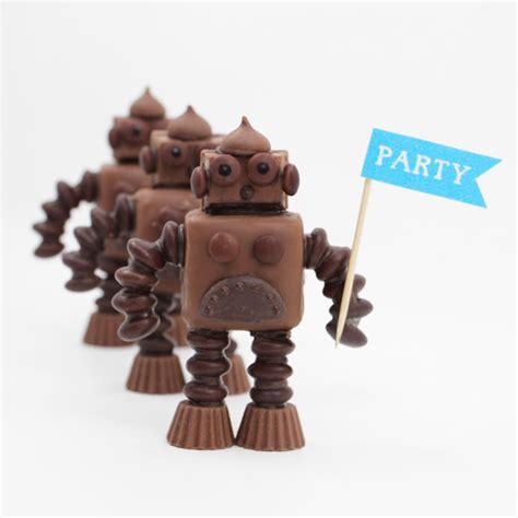 Diy Chocolate Robots ⋆ Handmade Charlotte